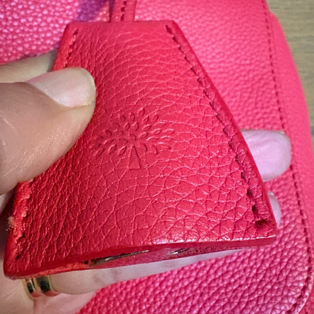 Mulberry Lily Scarlet Red Leather Bag - Picture 5 of 16
